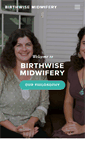 Mobile Screenshot of birthwise-midwifery.com